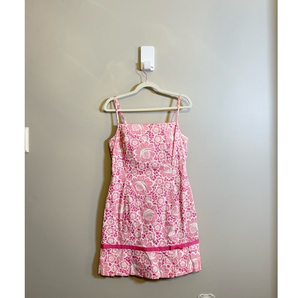 Lilly Pulitzer Dresses & Skirts - VTG Lilly Pulitzer • Belle of Lillyville Pink Mini Dress Barbiecore Y2K Sz 8